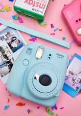 Ice Blue Mini 9 Camera