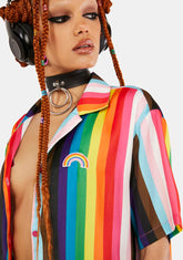 United As One Button Down Top