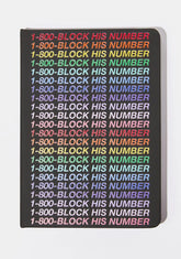 Block His Number Journal