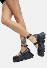 Stubborn Love Platform Mary Janes