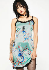 Blooming Splendor Slip Dress