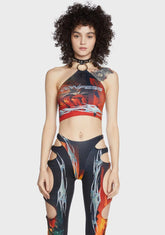 Confession Choker Top