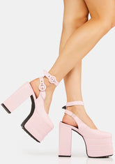 Pink Video Games Platform Heels