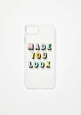 Made You Look iPhone Case