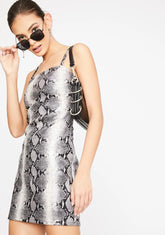 Snake Burmay Mini Dress