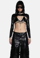 Divine Elixir Shrug And Bra Set