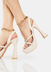 Turn The Key Platform Heels