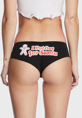 I Put Out For Santa Boy Short Undies