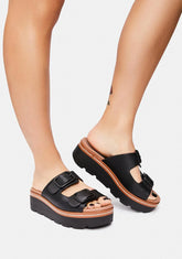 Black Surfs Up Sandals