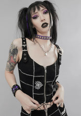 Horror Show Patched Cami