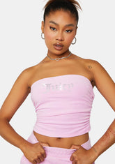 Violet Dusk Bling Tube Top