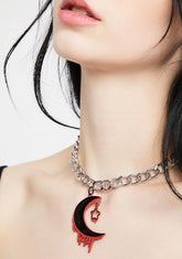 Sacrifice The Night Moon Choker