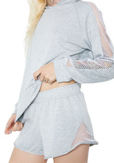 Taking Over Mesh Panel Shorts