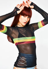 Love N' Respect Mesh Top