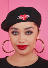 Total Betty Embroidered Beret