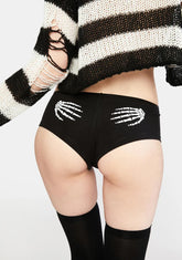 Skeleton Hands Boy Short Undies