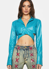 Second Story Cropped Blazer