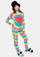 Chill In The Air Tie Dye Jumper