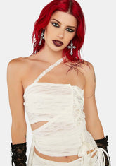 Mummy Wrap Bustier Top