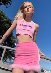 Need Sugar Lace Up Tank