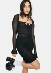 Bistro Chic Mini Dress