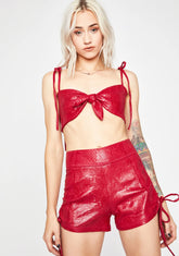 Bad N' Bitten Ruched Shorts