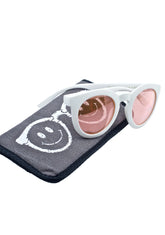The White TV Eye Sunglasses