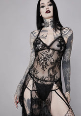 Spirit Of Late Lace Maxi Dress