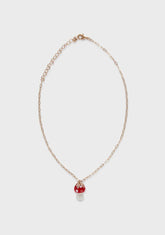 Trip You Out Mushroom Necklace