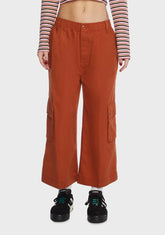 Hazel Cropped Wide Leg Pants