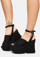 Show Off Platform Wedge Heels
