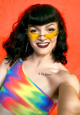 Burn Out Flame Sunglasses