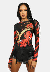 Trusty Trident Long Sleeve Tee