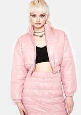 Sweet For Good Days Puffer Jacket