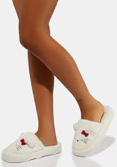 X Hello Kitty Fluffy Slippers