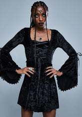 Fear The Night Bell Sleeve Dress