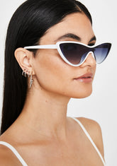 Icy Hamptons Hangover Cat Eye Sunglasses