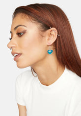 Admit My Feelings Heart Earrings