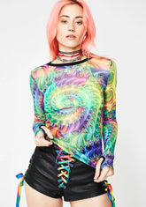 Keep Trippin Psychedelic Top