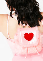 At First Sight Fuzzy Backpack