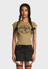 Star Honey Raglan Baby Tee