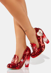 Click Your Heels Glitter Heels