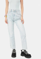 Eden Super High Rise Vintage Ankle Denim Jeans