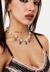 Brilliant Moves Pearl Necklace