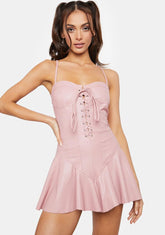 Blush Maximized Pleasure Mini Dress