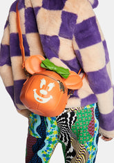 Minnie Mouse Glow in the Dark Pumpkin Crossbody Bag
