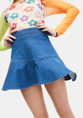 Can't Be Fooled Denim Skirt