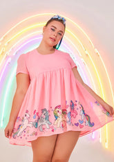 Lil Pinkie Pie's Sugar Rush Chiffon Babydoll Dress