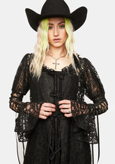 Nancy Maxi Duster Top