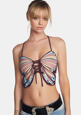 Endless Summer Butterfly Top